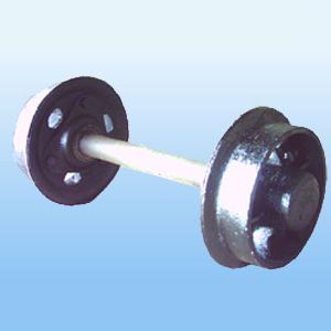 1T、1.5T礦車輪對(duì)